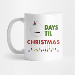 Countdown to Christmas Mug